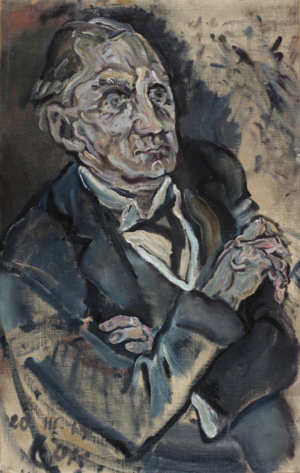 Portrait of Max Schmidt - Kokoschka, Oskar. Museo Nacional Thyssen